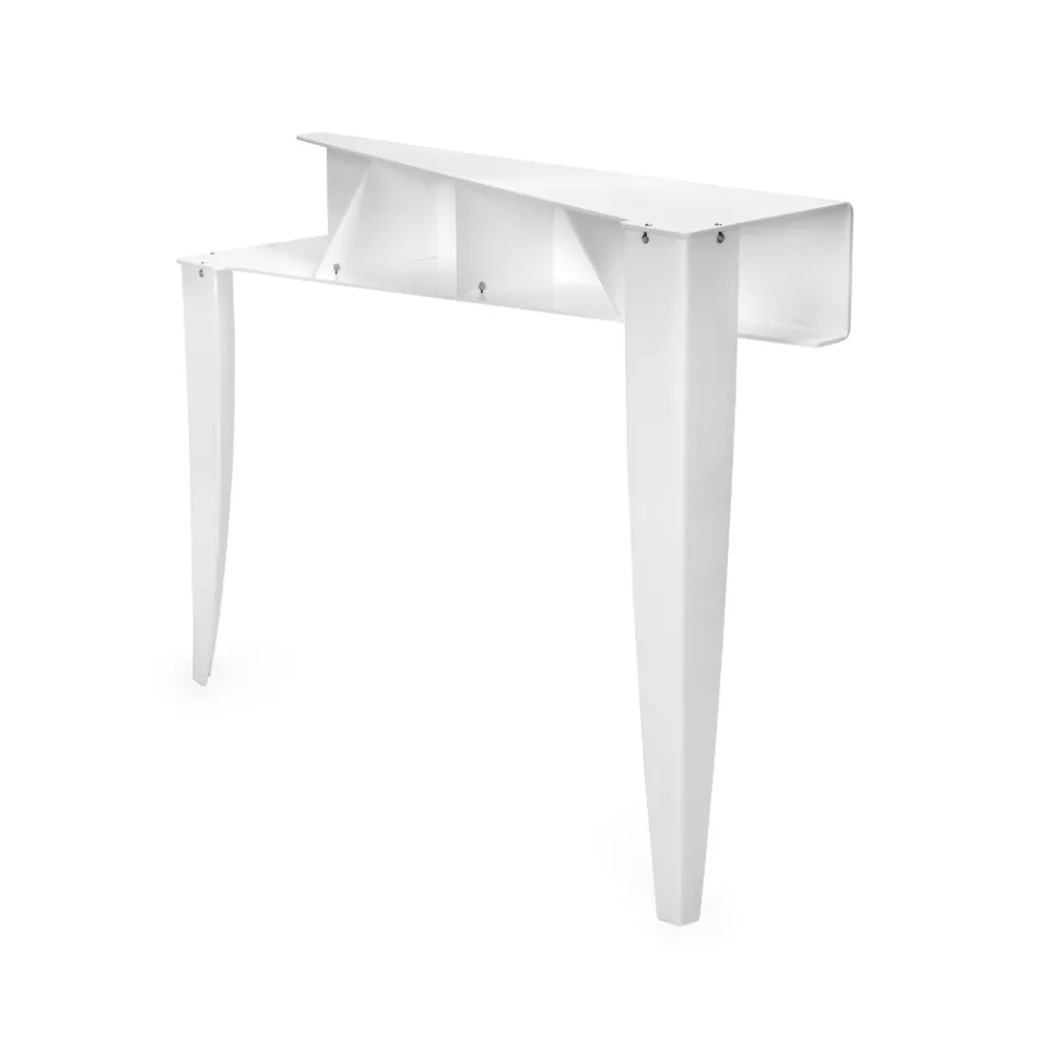 Naprawiono konsolę z 4 schowkami na przedmioty z PMMA Made in Italy - Aladyn Viadurini