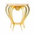 Konsola z kolorowego żelaza o nowoczesnym designie Made in Italy - Barbata