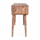 Konsola z drewna Sheesham z dwiema szufladami Luxury Design Homemotion - Fregene Viadurini