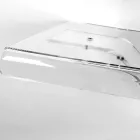 Konsola z pleksiglasu do przedpokoju lub salonu Made in Italy - Tennessee Viadurini