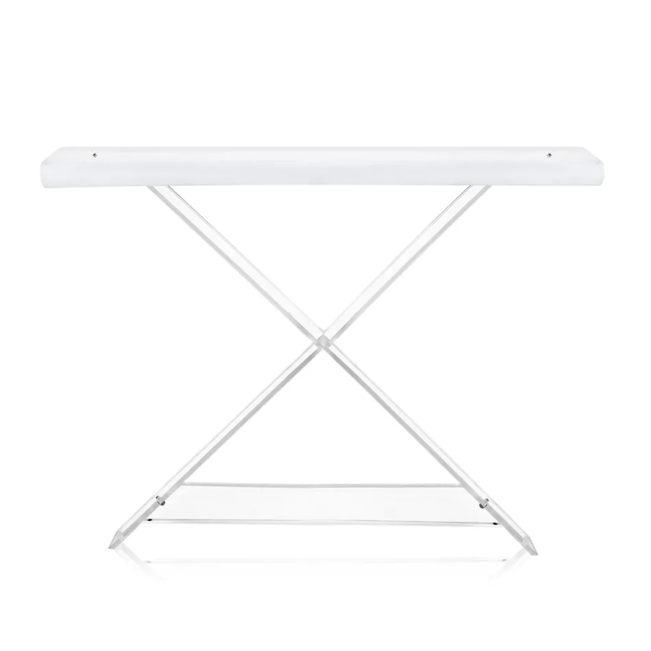 Konsola z pleksiglasu do przedpokoju lub salonu Made in Italy - Tennessee Viadurini