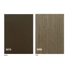 Wysuwana nowoczesna konsola stołowa z drewna dębowego i metalu Made in Italy - Nappo Viadurini