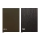 Wysuwana nowoczesna konsola stołowa z drewna dębowego i metalu Made in Italy - Nappo Viadurini