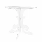 Nowoczesna konsola w przezroczystej pleksi produkowana we Włoszech, Belfiore Viadurini