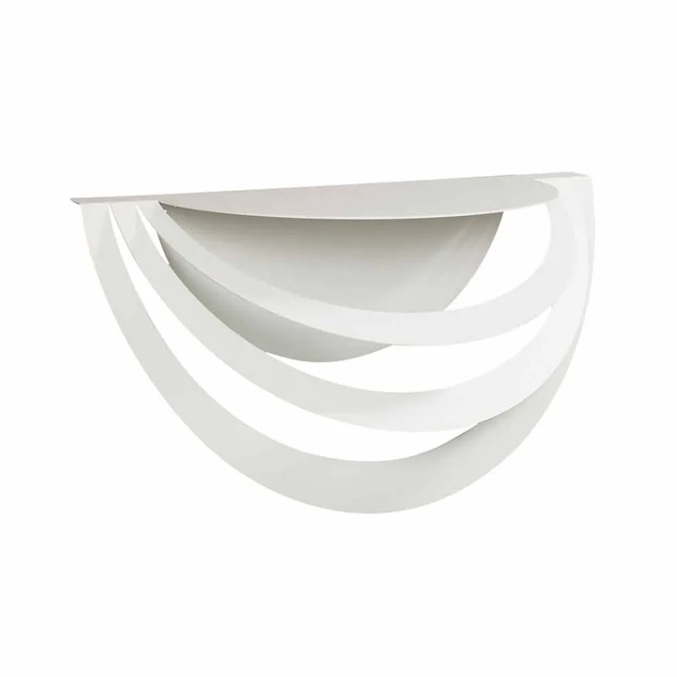 Zawieszona konsola z żelaza dla nowoczesnego designu Made in Italy - Olfeo Viadurini