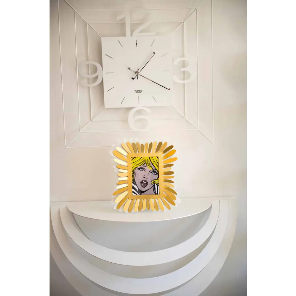 Nowoczesna podwieszana konsola do salonu Made in Italy - Olfeo Viadurini