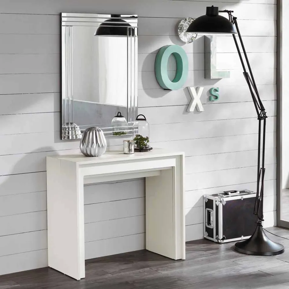 Rozsuwany stół / stół jadalny, l. 42.50 / 302.50xp.90 cm, Alvaro Viadurini