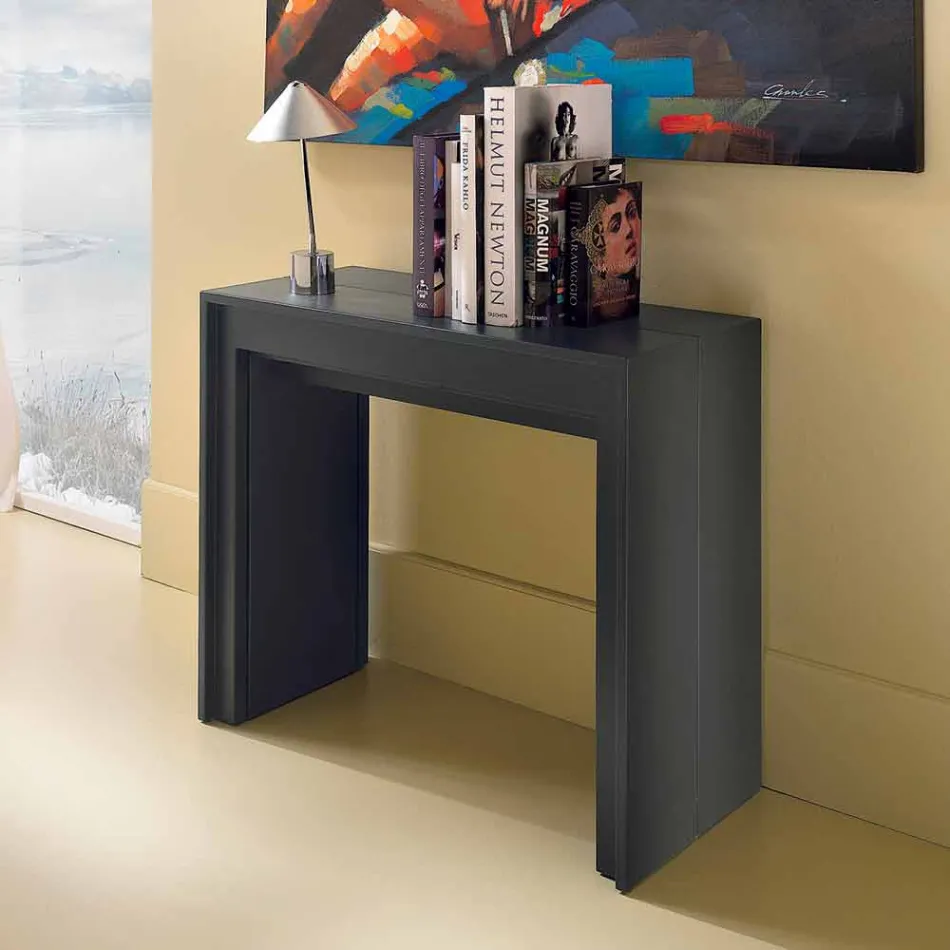 Rozsuwany stół / stół jadalny, l. 42.50 / 302.50xp.90 cm, Alvaro Viadurini