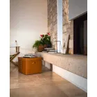 Nowoczesne pudełko do przechowywania ze skóry regenerowanej Made in Italy - Gabry Viadurini