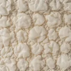 Elegancki pokrowiec na krzesło z oparciem do salonu z haftowanego lnu - Panteo Viadurini