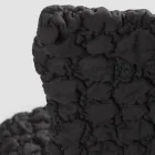 Elegancki pokrowiec na krzesło z oparciem do salonu z haftowanego lnu - Panteo Viadurini