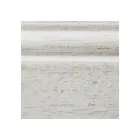 Wysoki kredens z witryną w salonie z drewna Made in Italy - Bran Viadurini