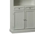 Kredens z 2 drzwiami, 2 szufladami i 2 otwartymi półkami Made in Italy - Camene Viadurini