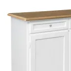 Drewniany kredens z 2 szufladami i 2 drzwiami Made in Italy - Uller Viadurini