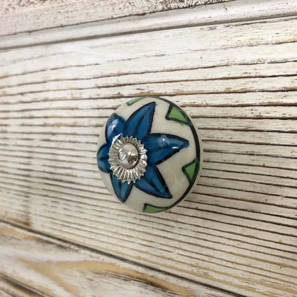 Kredens z litego drewna świerkowego z wewnętrznymi półkami Made in Italy - Pierrot Viadurini