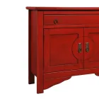 Drewniany kredens o różnych wykończeniach Made in Italy - Ashvin Viadurini