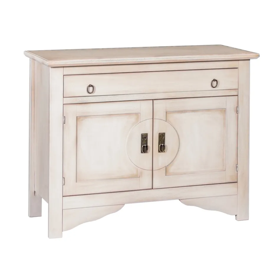 Drewniany kredens o różnych wykończeniach Made in Italy - Ashvin Viadurini