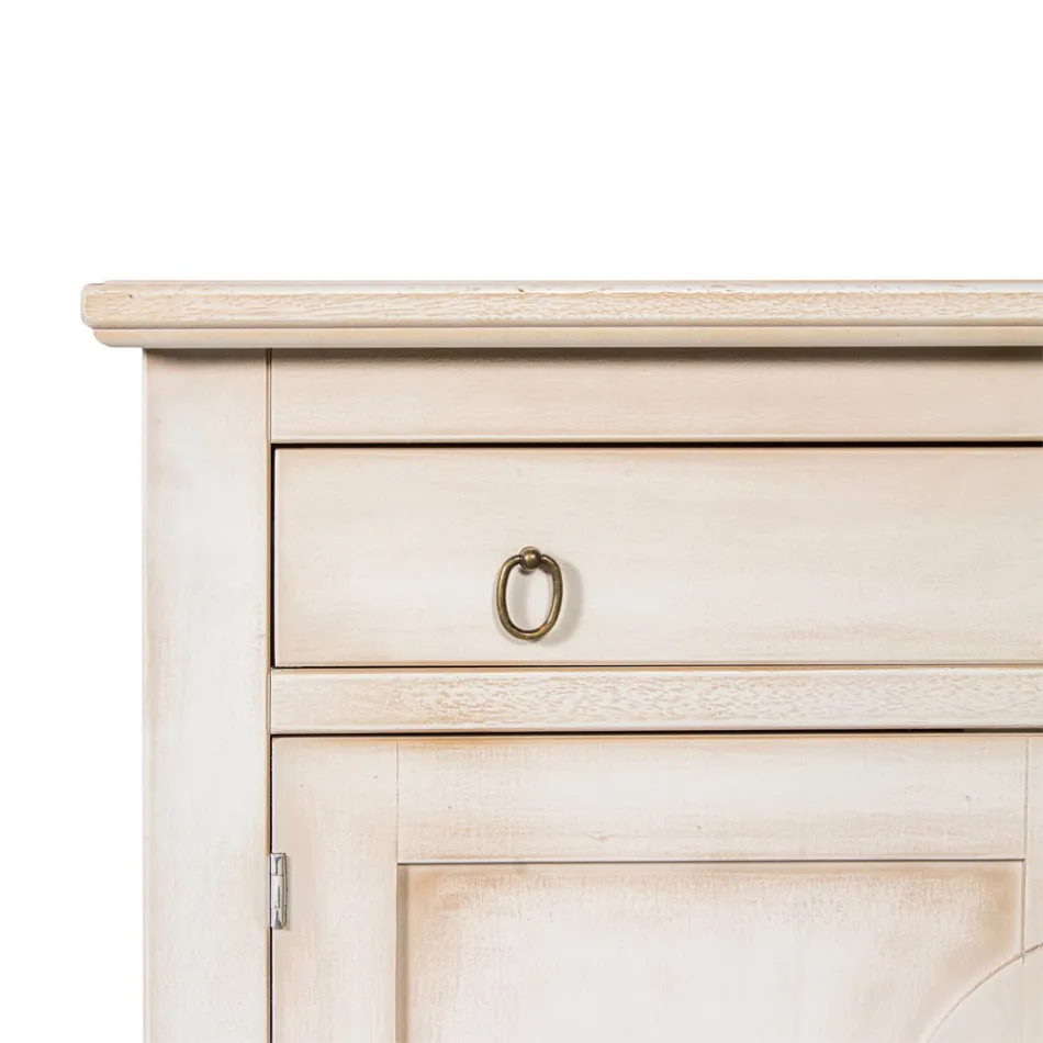 Drewniany kredens o różnych wykończeniach Made in Italy - Ashvin Viadurini