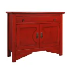 Drewniany kredens o różnych wykończeniach Made in Italy - Ashvin Viadurini