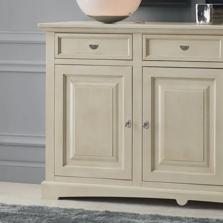 Drewniany kredens o różnych wykończeniach Made in Italy - Magni Viadurini