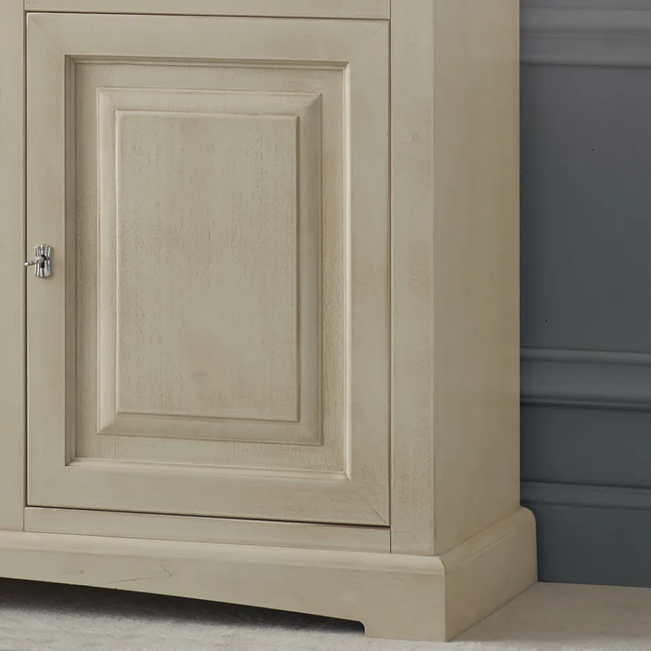 Drewniany kredens o różnych wykończeniach Made in Italy - Magni Viadurini