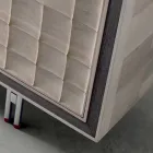 Nowoczesny kredens z 3 drzwiami z litego drewna Anny Viadurini