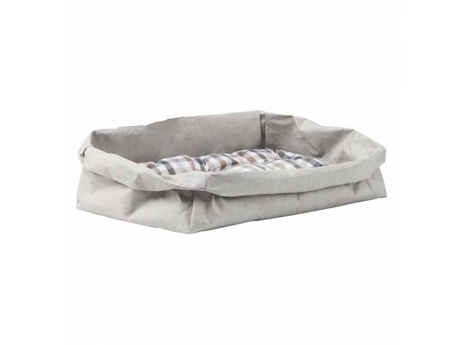 Łóżko dla psa lub designerski kot w włóknie celulozowym Pongo Viadurini