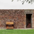 Kuchnia zewnętrzna 96x70x93 cm wykonana z litego drewna tekowego i aluminium - wyrafinowana Viadurini