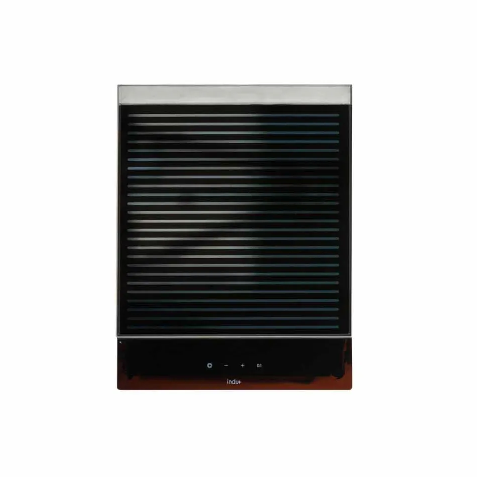 Nowoczesna kuchnia ogrodowa na zewnątrz na drewnianych i stalowych kołach - Buoncalliope Viadurini