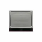 Nowoczesna kuchnia na kółkach do ogrodu z drewna i stali - Calliope Viadurini