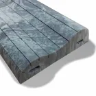 Poduszka Double Wave in Memory Xform o wysokości 11 cm Made in Italy - Curly Viadurini