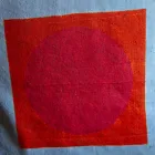 Ręcznie malowana poduszka z konopi Unikalny kawałek włoskiej sztuki - marki Viadurini