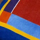 Poduszka z włoskiej sztuki w malowanym konopnym unikalnym kawałku - marki Viadurini