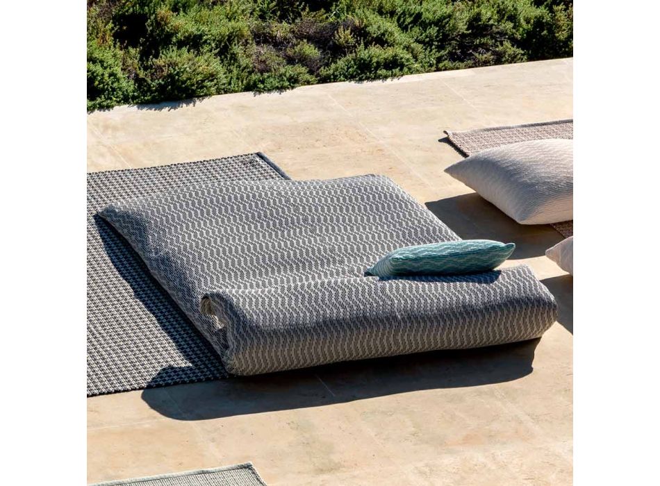 Luksusowa podwójna kanapa zewnętrzna Made in Italy - Emanuela Viadurini
