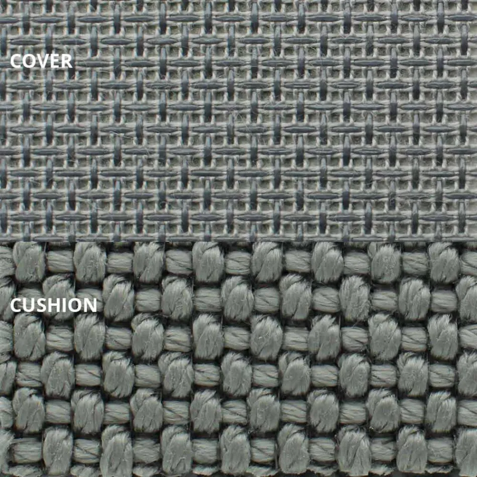 Okrągła, luksusowa leżanka ogrodowa z parasolem - Ulm Moon firmy Vondom Viadurini