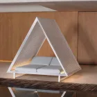 Luksusowa leżanka ogrodowa z aluminium i tkaniny - rama Vineyard firmy Vondom Viadurini