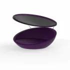 Nowoczesny tapczan Ulm firmy Vondom, z żywicy polietylenowej Viadurini