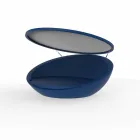 Nowoczesny tapczan Ulm firmy Vondom, z żywicy polietylenowej Viadurini