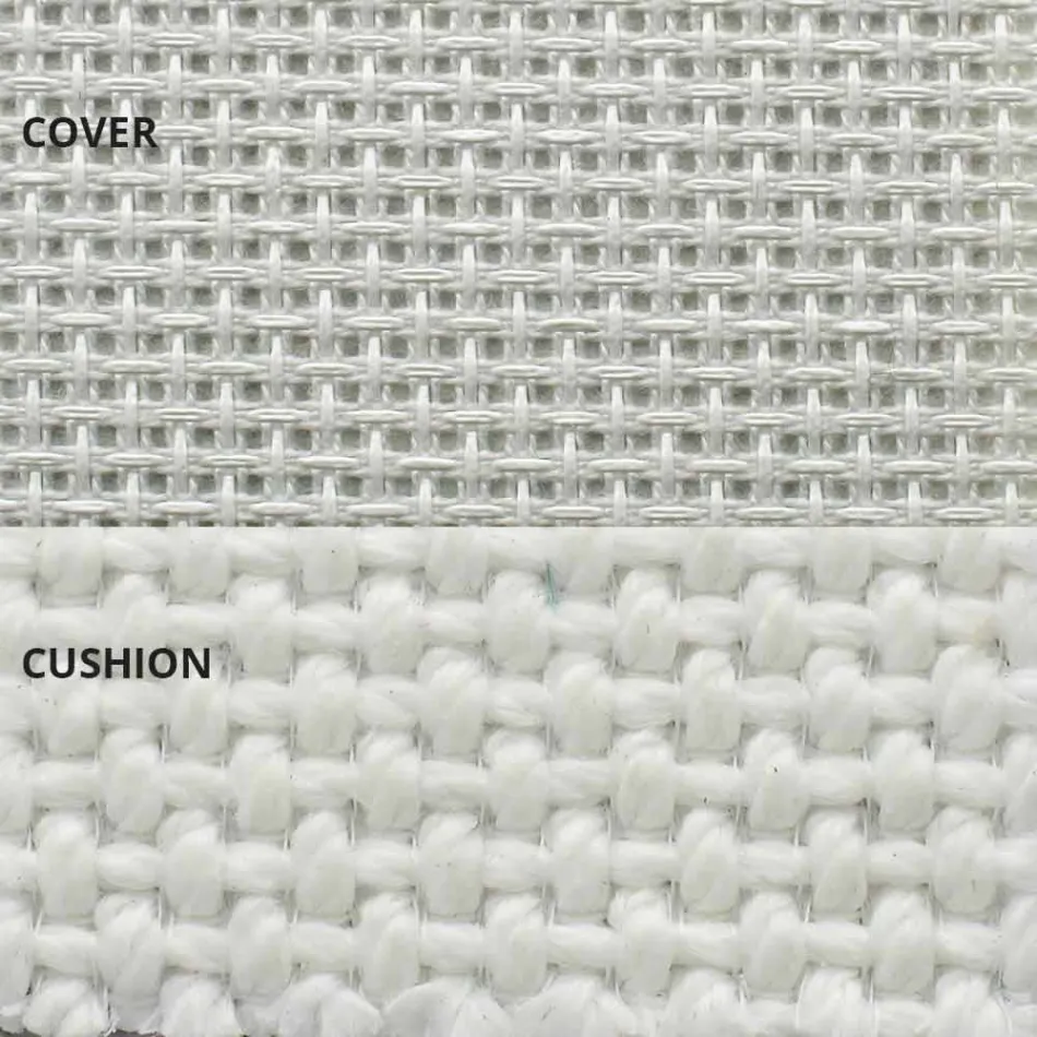 Zewnętrzne łóżko dzienne z aluminium i luksusowej tkaniny designerskiej - Frame Vineyard firmy Vondom Viadurini