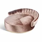 Tapczan w tkaninie 100% Made in Italy Belle 2 Viadurini