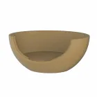 Łóżko dzienne na zewnątrz w luksusowym okrągłym kształcie z polietylenu - Ulm Moon firmy Vondom Viadurini