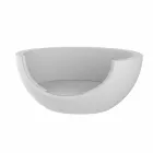 Łóżko dzienne na zewnątrz w luksusowym okrągłym kształcie z polietylenu - Ulm Moon firmy Vondom Viadurini