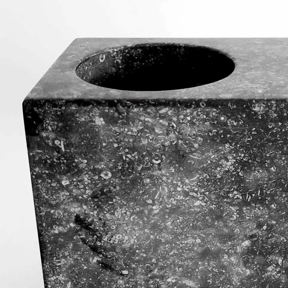 Dozownik mydła w płynie z marmurowym szkłem Made in Italy - Clik Viadurini