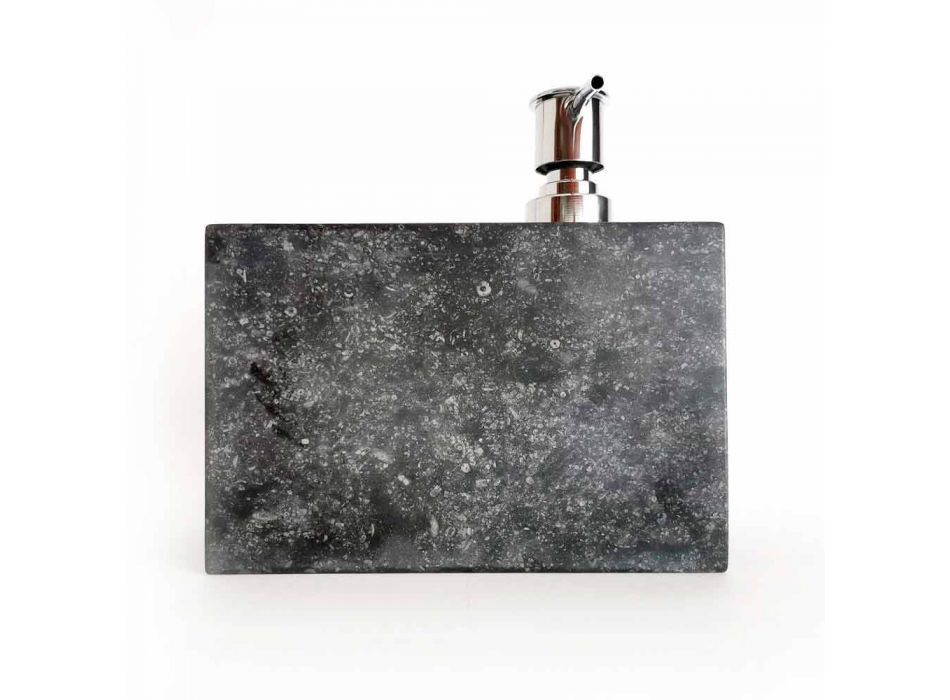 Dozownik mydła w płynie z marmurowym szkłem Made in Italy - Clik Viadurini