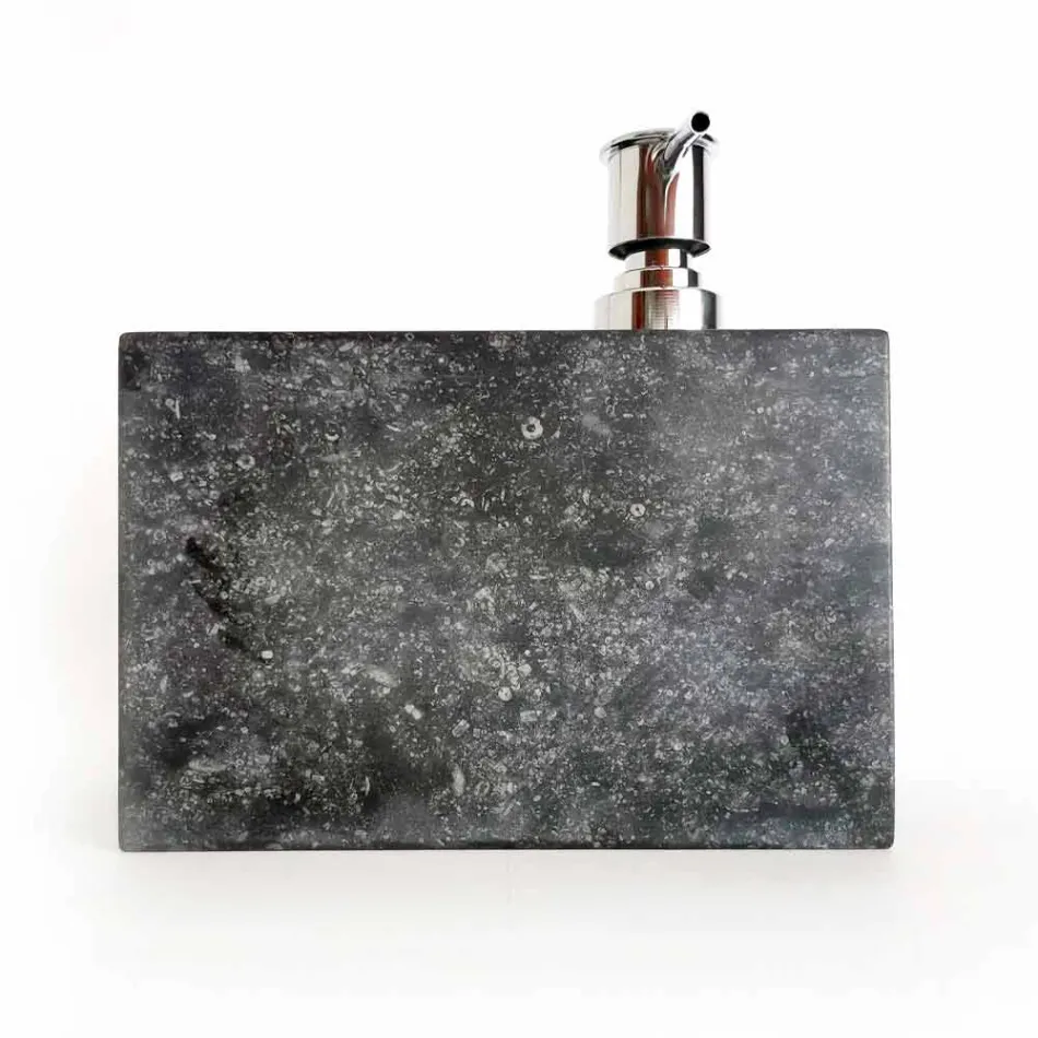 Dozownik mydła w płynie z marmurowym szkłem Made in Italy - Clik Viadurini