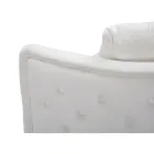 Sofa 2 osobowa tapicerowana aksamitem z żelaznymi nóżkami - Annetta Viadurini