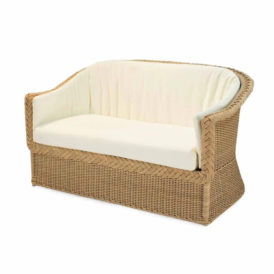 2 osobowa rozkładana z ogrodu polietylen ręcznie Jonny Viadurini