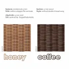 2 osobowa rozkładana z ogrodu polietylen ręcznie Jonny Viadurini