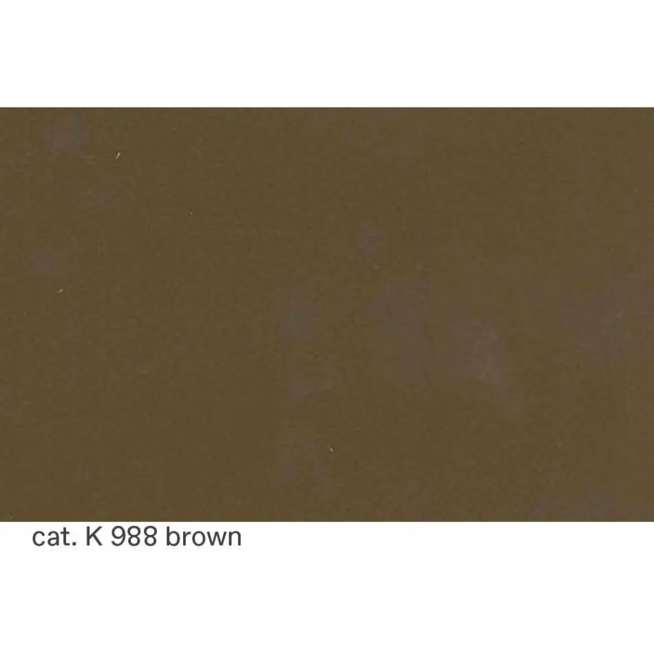 Sofa 2-osobowa pokryta skórą z lakierowanymi stopami Made in Italy - Pegolo Viadurini