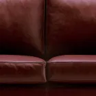 Sofa 3-osobowa tapicerowana wysokiej jakości skórą Made in Italy - Centauro Viadurini